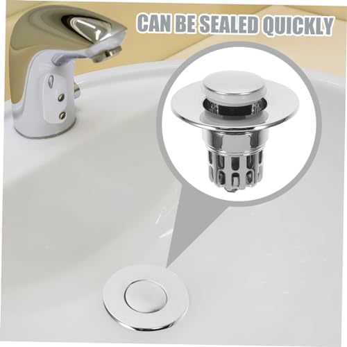Uonlytech Anti-Clog Bath Sink Drain Plug