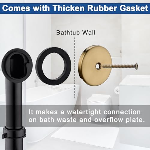 Enhanced Performance 1-58 Brass bathtub drain Kit