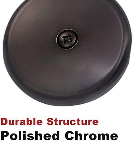 Gold-Haos Single Hole Bathtub Drain Overflow Plate