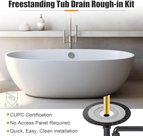 Upgrade bathtub Drain Drop-In Kit