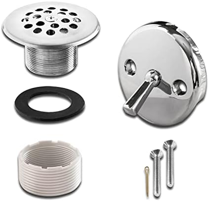 CalcMetal bathtub drain kit