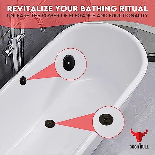 Lift Turn bathtub drain kit Replace faulty drain Easy installation
