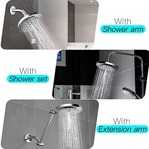 HD Flow Chrome Shower Head