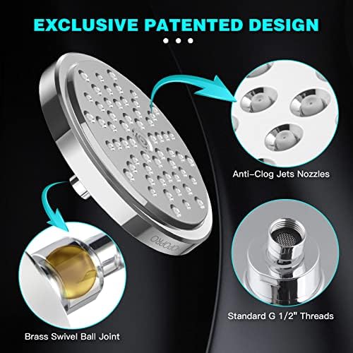 HD Flow Chrome Shower Head