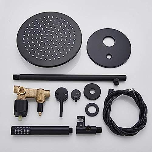 True-Black 16 Wall Faucet Set