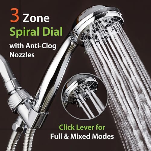 AquaDance 6-Setting Handheld Shower for California Residents