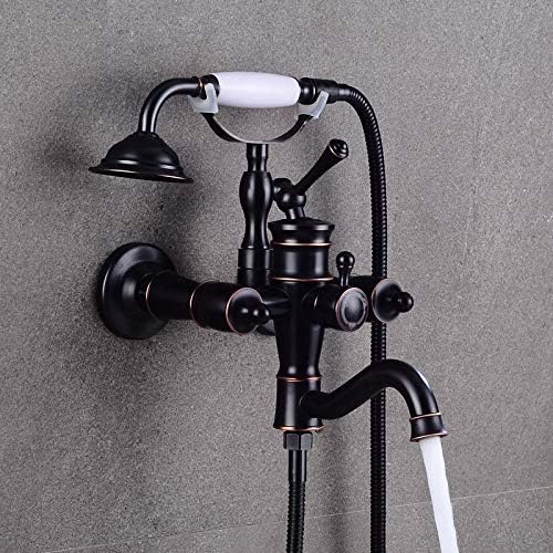 2 Colors Luxury Bathtub Faucets Black Brass