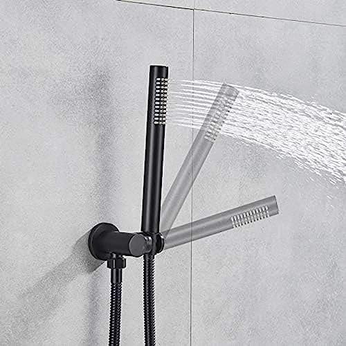True-Black 16 Wall Faucet Set