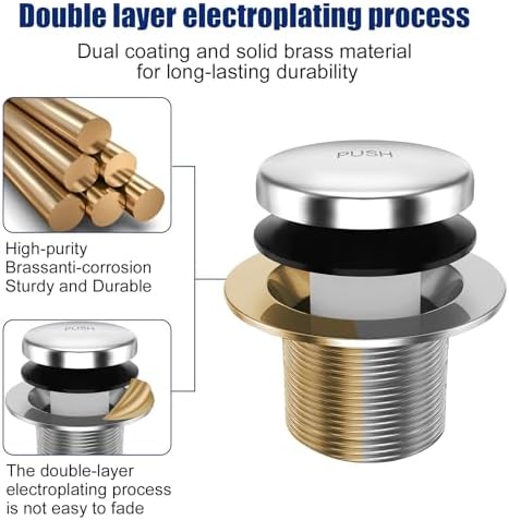 SmartFloBath bathtub drain tip-toe kit 1 choice for ease style