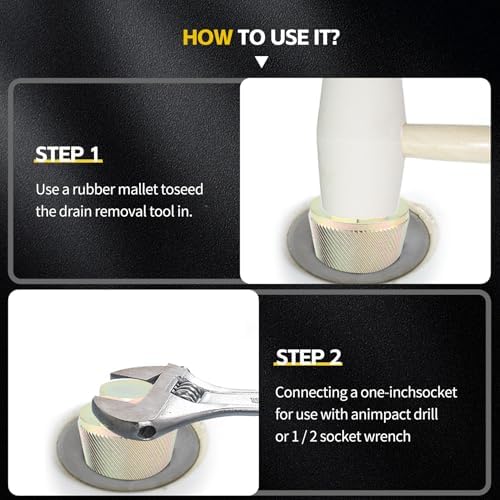 Tub Drains Made Easy - 15 Drain Remover with Silver Coating