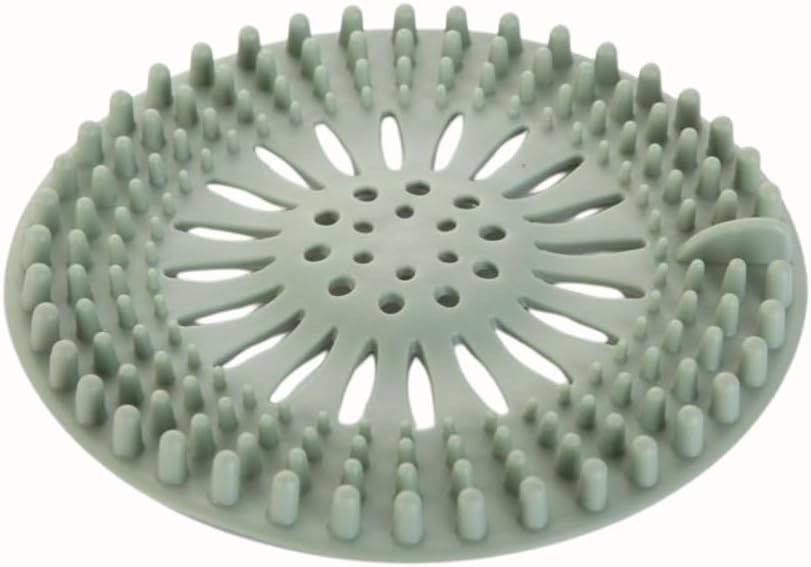 4-Pack Silicone Drain Stoppers Anti-Clog Hair Catcher for Bath Kitchen Secure Fit Durable Home Essential