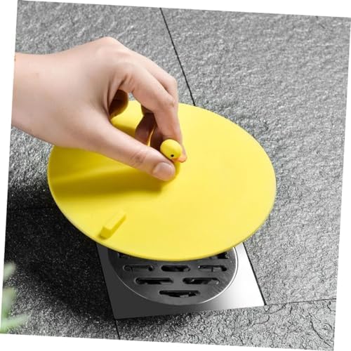 FELTECHELECTR Cartoon Dinosaur Drain Cover for Kitchen Bathroom and Shower