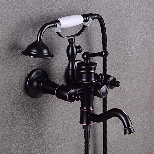 2 Colors Luxury Bathtub Faucets Black Brass