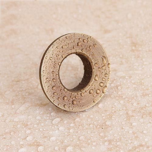 LANGPAI Overflow Sink Basin Trim Brass Insert Antique Brass
