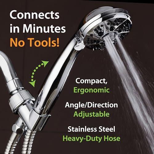 AquaDance 6-Setting Handheld Shower for California Residents