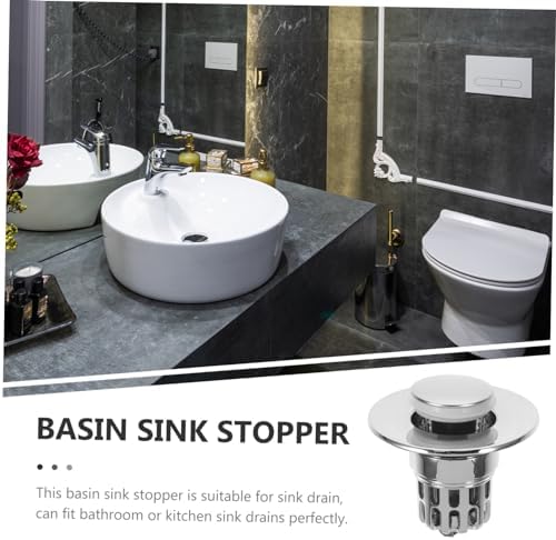 Uonlytech Anti-Clog Bath Sink Drain Plug