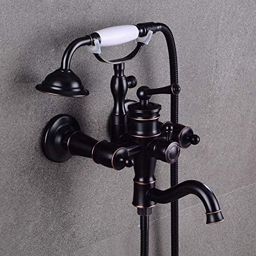 2 Colors Luxury Bathtub Faucets Black Brass