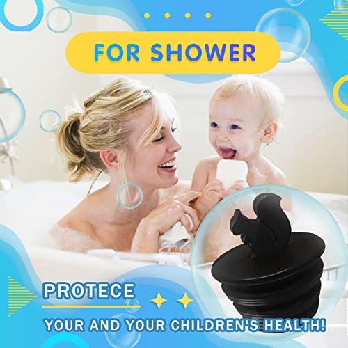 Universal Bath Plug Set with Cute Squirrel Design