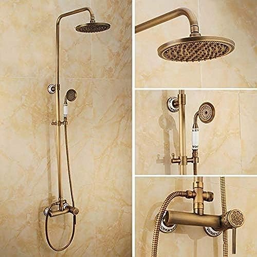Wall-Mounted Rain Shower Set Faucet 8-inch