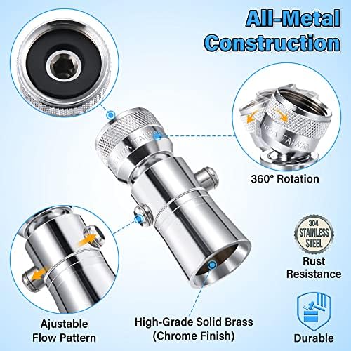 Enhon Pivoting Spray Shower Head Performance