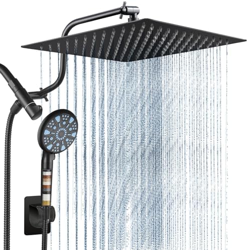 Cobbe 12 All-Metal 3-Way Handheld Rain Shower Head