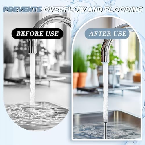 4 pieces universal bar sink overflow pipe stainless steel stopper