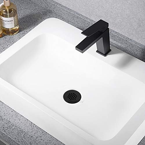 Decor Star 1 12 Bathroom Faucet Drain Stopper Matte Black