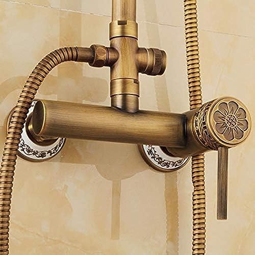 Wall-Mounted Rain Shower Set Faucet 8-inch