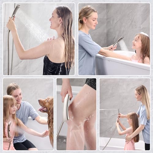 BRIGHT SHOWERS Dual Shower Head Combo