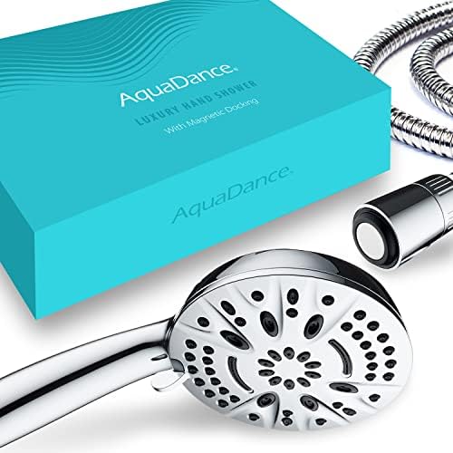 AquaDance Magnetic Showerhead with 5 Face and Magnetic Docking Technology
