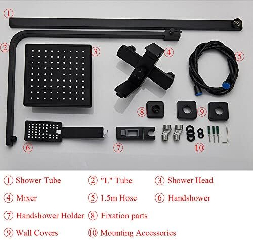 Huin Rainfall Shower Faucet System