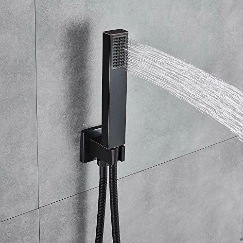 Thermostatic Shower Faucet System Handheld Rainfall Long Lasting Performance