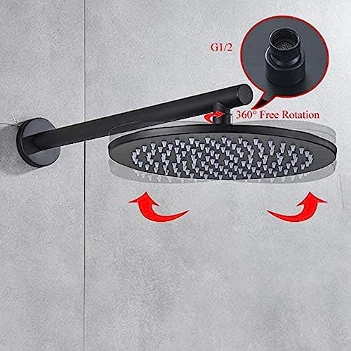 True-Black 16 Wall Faucet Set