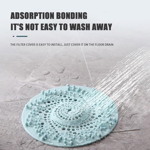 Upgraded Silicone Shower Drain Hair Catcher