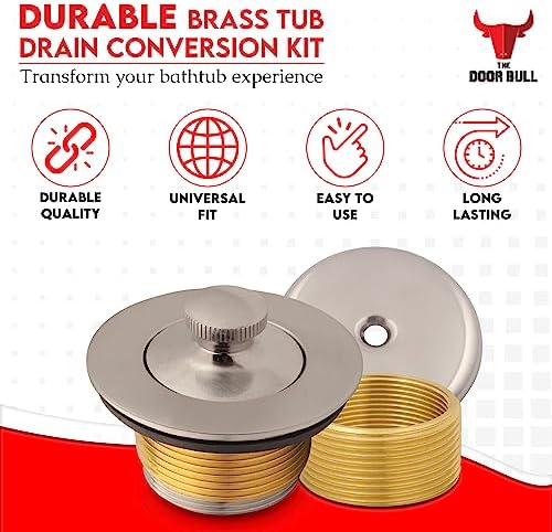 Easilift Bathtub Drain Kit Ensure Smooth Drainage for Enhance Your Bathtub Experience