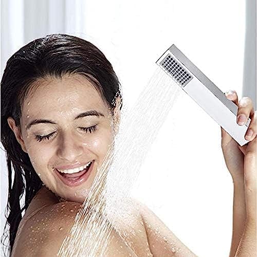 Wall-Mounted LED Rain Shower System with Massage Sprays and Handheld Shower