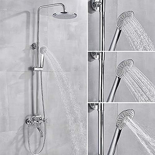 Sturdy Chrome bathtub faucet with air injection and easy installation