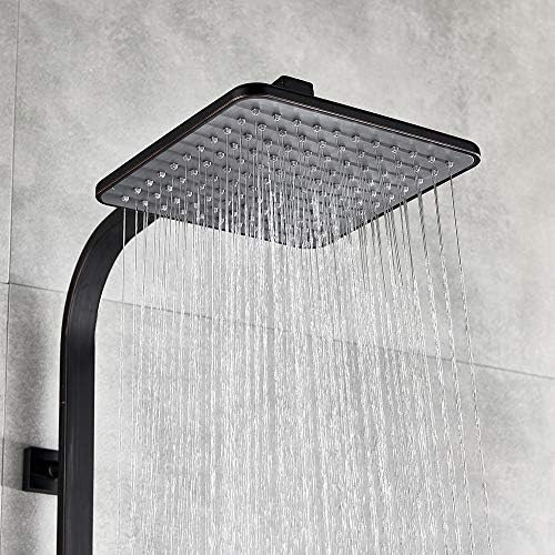 Huin Black Bronze Bathtub Shower Set High-Quality Faucet System