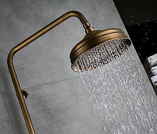 Wall-Mounted Shower Faucet with Rainfall Head T Ecki