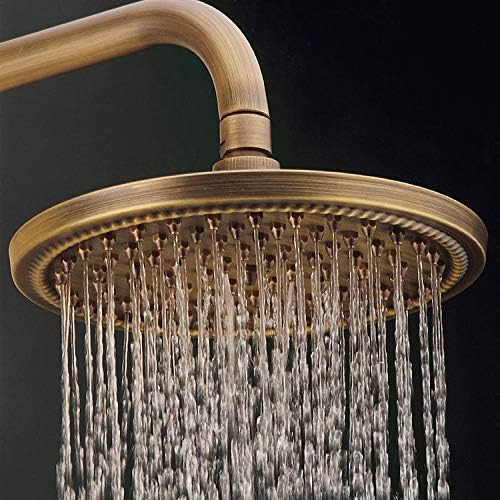 Modern Wall-Mounted Rain Shower Set with 8-inch Shower Head
