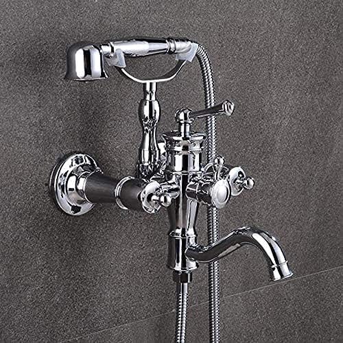 TECKI Luxury 2-Colored Bath Faucet Set