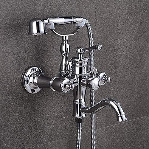 TECKI Luxury 2-Colored Bath Faucet Set