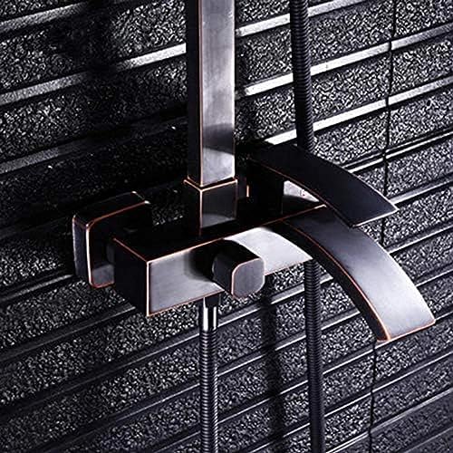 High-Quality Single-Hand Rainfall Bathroom Shower Set with ABS Nozzles