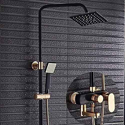 Premium Black Gold Shower Faucet